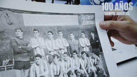 Una de las fotos publicadas por La Voz de Asturias que conserva Heri Frade.