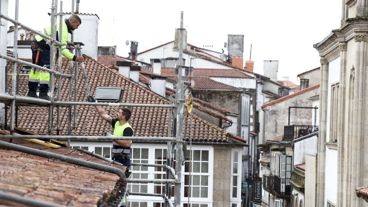 El frenazo a la construcción del 2025 en Santiago también llegó a las reformas de pisos, edificios y locales