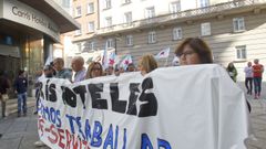 Trabajadores del Almirante se concentrar�n hoy durante la celebraci�n del pleno municipal.