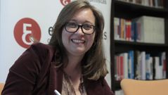 Carmen Sampayo, decana del colegio de economistas de Ourense