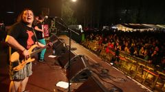 Mang�i Martin nun concerto en Lugo no 2014.