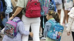 As� fue el inicio del curso en el colegio Quiroga Palacios de Santiago