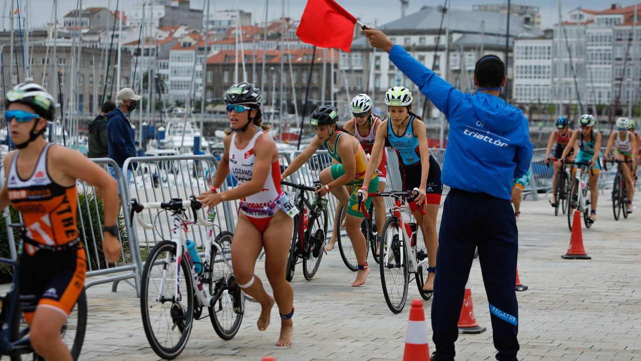 El Campeonato de España de triatlón en distancia olímpica vuelve a A Coruña el 31 de mayo y el 1 de junio