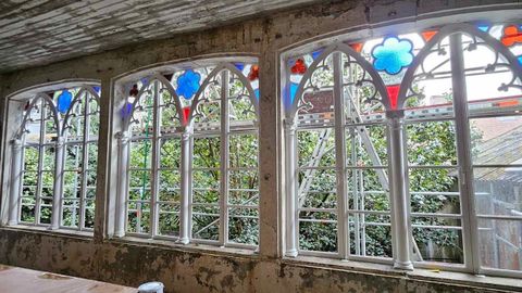 Pazo de Ramirs: primeras restauraciones