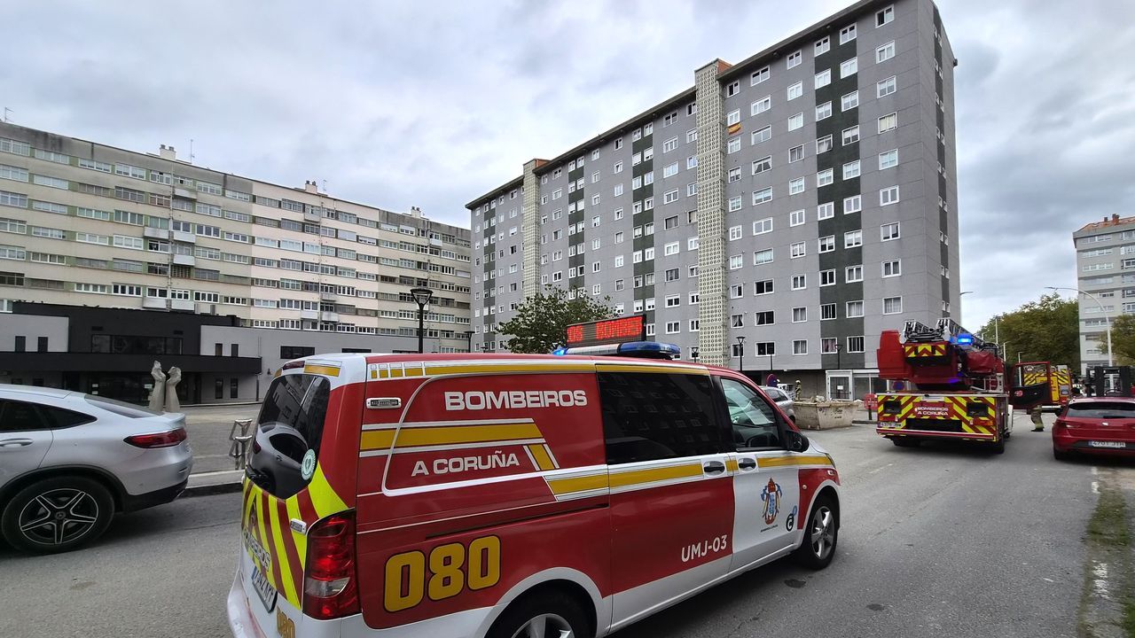 Alarma en Elviña por un incendio en una cocina