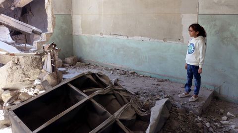 Bana, la ni�a siria que comparte su vida en redes sociales desde un barrio bombardeado en Alepo