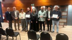 La Asociacin de Coros e Danzas Eidos entreg sus distinciones anuales a la Banda Municipal de A Corua y a la Asociacin Donaire