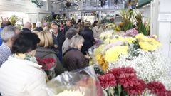 Las floristerías de la plaza seguirán abiertas en la jornada festiva