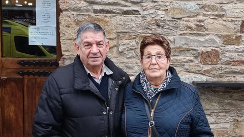 Matrimonio jubilado de retornados que ya cobr su dcimo premiado con el gordo de la lotera en A Fonsagrada