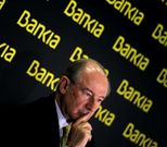 Rodrigo Rato, durante la presentacin de resultados de Bankia en febrero pasado.