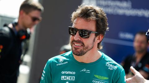 El piloto asturiano Fernando Alonso