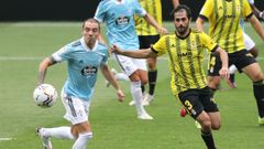 Partido amistoso entre Oviedo y Celta en el a�o 2020, en la pretemporada de la pandemia.