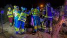 Se busca a las dos personas que huyeron a pie del accidente mortal