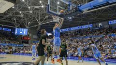 Brankovic en una acci�n ofensiva ante el Joventut