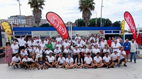 Ganadores del Open N�utico Esfuerza, organizado por la Fundaci�n Mar�a Jos� Jove