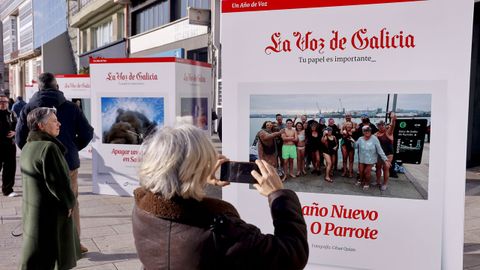 Inauguraci�n de la exposici�n �Un a�o de Voz� 2025 en el Cant�n Grande.