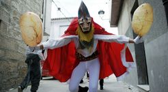 Las pantallas de Xinzo de Limia salen por primera vez este mediod�a. 