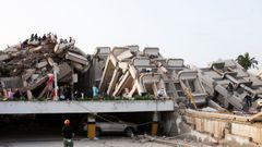 Las consecuencias del doble terremoto en Venezuela, en im�genes