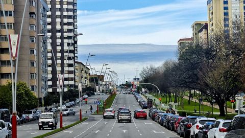 Imagen de archivo de la Avenida de Castelao en Vigo