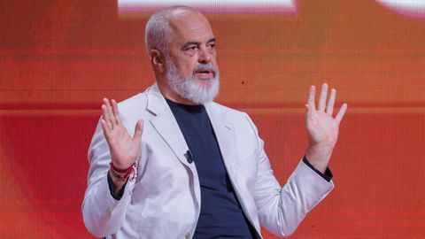 Edi Rama, primer ministro de Albania