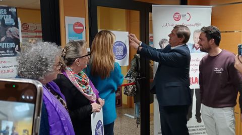 La sede de UGT en Santiago acoge desde este martes un punto violeta
