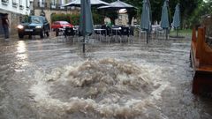 Las secuelas de la tormenta en el sur de Lugo