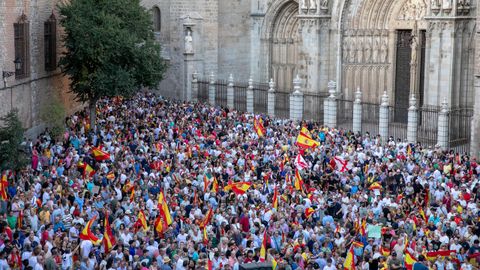 Concentraci�n en apoyo a Ceuta en Toledo