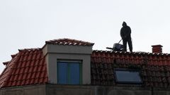 Limpieza de tejados, prevenci�n de riesgos