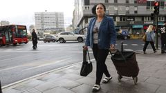 Niurka, mujer del due�o del patinete el�ctrico incendiado en la calle Nicomedes Pastor D�az