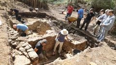 Imagen de archivo de las excavaciones en el castro de Esmelle