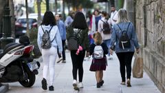 Vigo vuelve al cole sin problemas con las obras y el tr�fico