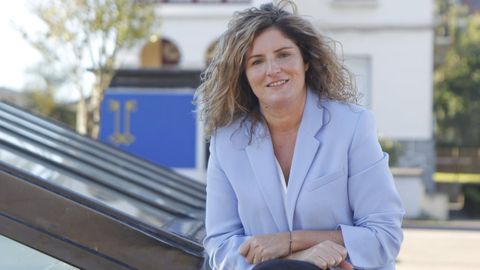 La alcaldesa de Nar�n, Mari�n Ferreiro.