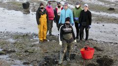 Mariscadoras en Barallobre