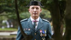 El capit�n Rodr�guez Serantes lidera la compa��a de la Guardia Civil de Noia desde el 2020.