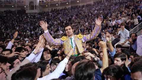 El torero Morante de la Puebla, en la feria de toros de Las Ventas en Madrid el pasado mes de octubre