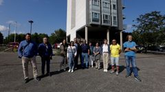 Los afectados, vecinos de Vio�o, reclaman una soluci�n