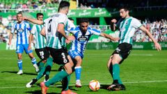Imagen del Racing de Santander-Deportivo de la primera vuelta, disputado en El Sardinero