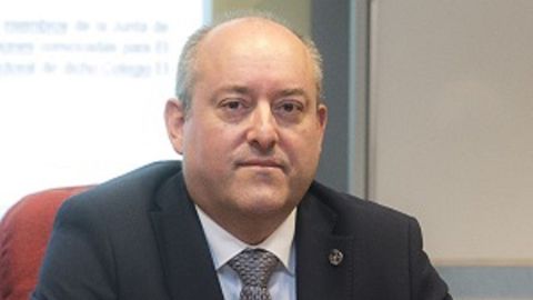 Carlos Mato, presidente del Colegio Oficial de Arquitectos T�cnicos de A Coru�a (Coatec)