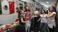 Los estudiantes extranjeros de la USC presumen de pa�s en el International Day