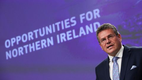 El vicepresidente de la Comisi�n Europea Maros Sefcovic