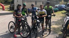 Participantes na edici�n do ano pasado da BTT Pombeiro