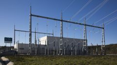 Subestaci�n de Red El�ctrica Espa�ola en Regoelle, en Olveira (Dumbr�a), a la que se evacuar� la energ�a producida.