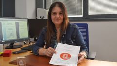 Mercedes Soto, decana en funciones de la Facultade de Fisioterapia de Pontevedra, centro que acaba de conseguir el sello Q de calidad