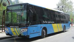 Autob�s en Langreo