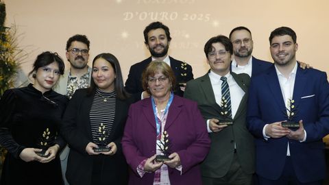 Todos los premiados con los Toxios D'Ouro