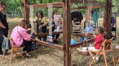Las fotos del certamen de artesan�a gallega en Cadeiras