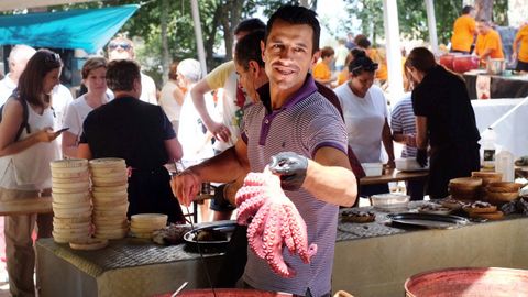 Fiesta del pulpo en Valladares