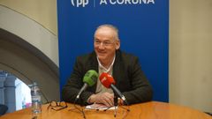 Miguel Lorenzo, portavoz del PP en A Corua