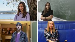 Diana Agram �rika Diz, Alipio Santiago y Marta Garc�a