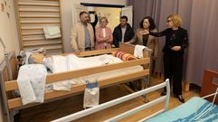 Visita a la empresa Colaxe, donde se imparte un curso de cuidados.